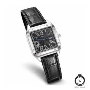 ساعت مردانه کارتیر مشکی نقره ای مشکی cartier-4071-mb-sb