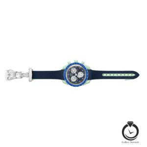 ساعت اسپرت امگا سواچ سرمه ای سبز مشکی omegaswatch-so31n100