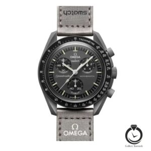 ساعت اسپرت امگا سواچ طوسی مشکی omegaswatch-SO33m103