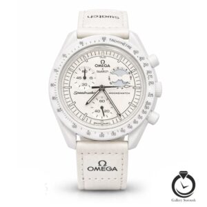 ساعت اسپرت امگا سواچ سفید omegaswatch-SO33w100
