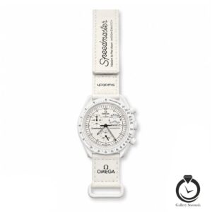ساعت اسپرت امگا سواچ سفید omegaswatch-SO33w100