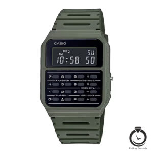 ساعت مردانه کاسیو یشمی مشکی CA-53WF-3B