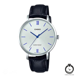 ساعت زنانه کاسیو مشکی نقره ای سیلور CASIO-LTP-VT01L-7B1