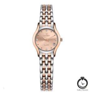 ساعت زنانه واتسون رزنقره ای رز WATSON-1220L-349
