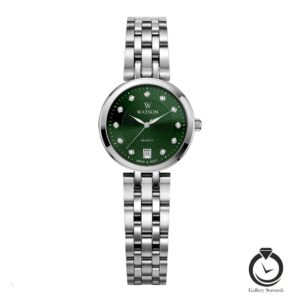 ساعت زنانه واتسون نقره ای سبز WATSON-1261L-313