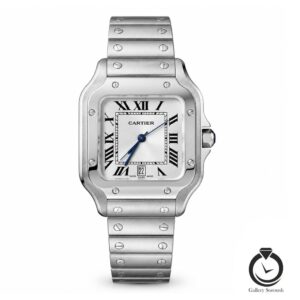 ساعت مردانه کارتیر نقره ای سیلور cartier-3651-ms-s