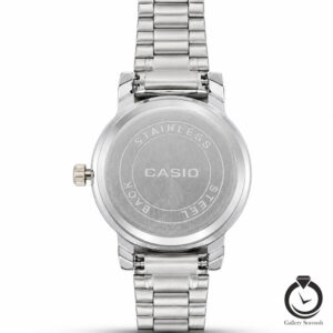 ساعت زنانه کاسیو نقره ای مشکی casio-3291-ws-b