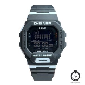 ساعت اسپرت دیزاینر مشکی d-ziner-8312-bw