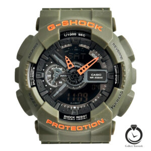 ساعت جیشاک اسپرت یشمی مشکی g-shock-001-g