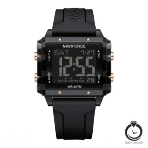 ساعت زنانه نیوی فورس مشکی naviforce-nf7101-mb