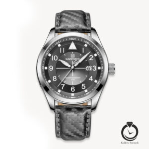 ساعت مردانه نیوی فورس طوسی نقره ای naviforce-nf8022-mgr