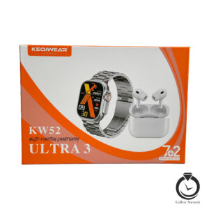 ساعت هوشمند الترا 3 مشکی smart-kw52-ultra3-b