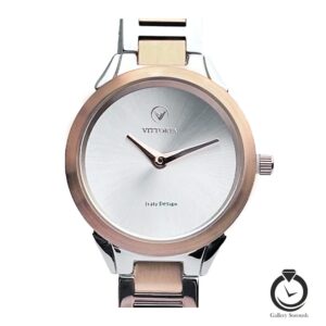 ساعت زنانه ویتوریا رزنقره ای سیلور vittoria-3391-wsr-s