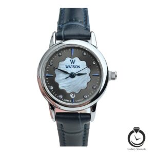 ساعت واتسون سرمه ای خاکستری watson-1305l-704-b