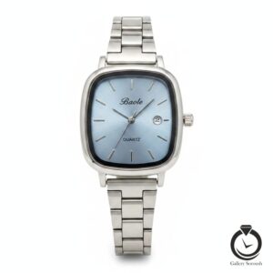 ساعت زنانه باوک ننقره ای آبی baoke-1184-ws-bl
