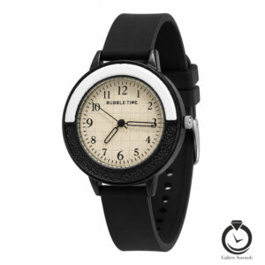 ساعتاسپرت بابله تایم مشکی سفید bubbletime-102-b