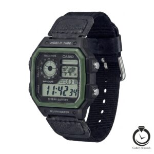 ساعت مردانه کاسیو مشکی casio-1832-mb