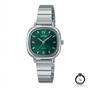ساعت زنانه کاسیو نقره ای سبز caio-3292-ws-g