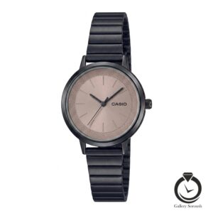 ساعت زنانه کاسیو مشکی کرم casio-4746-wb-c