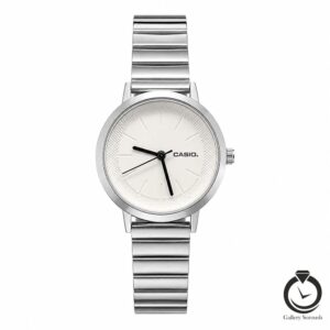 ساعت زنانه کاسیو نقره یا سفید casio-4746-ws-w