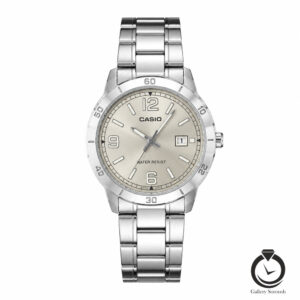 ساعت زنانه کاسیو نقره ای سیلور casio-ltp-v004d-7b2