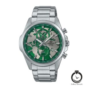 ساعت مردانه کاسیو ادیفایس نقره ای سبز casio-edifice-4803-ms-g