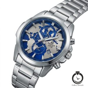 ساعت مردانه کاسیو ادیفایس نقره ای سرمه ای edifice-4803-ms-n