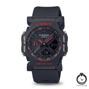 ساعت اسپرت جی شاک مشکی قرمز g-shock-007-b-r