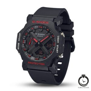 ساعت اسپرت جی شاک مشکی قرمز g-shock-007-b-r