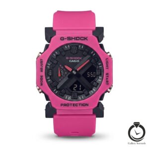 ساعت اسپرت جیشاک سرخابی g-shock-007-p