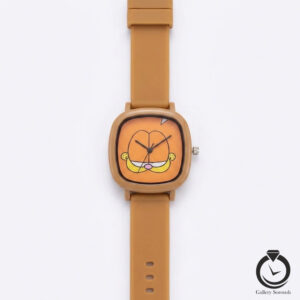 ساعت کودک و نوجوان گارفیلد عسلی نارنجی garfield-1413-h