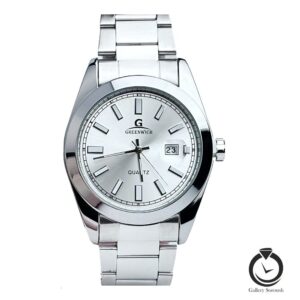 ساعت مردانه گرینویچ نقره ای سیلور greenwich-772-ms