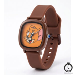 ساعت کودک و نوجوان قهوه ای نارنجی jerry-1416-br