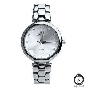 ساعت زنانه کایزن نقره ای سیلور kaizen-2204c