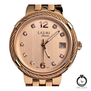 ساعت زنانه لاکسمی رزگلد laxmi-8111-1