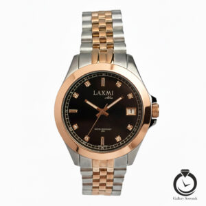 ساعت مردانه لاکسمی رزنقره یا مشکی laxmi-8506-9