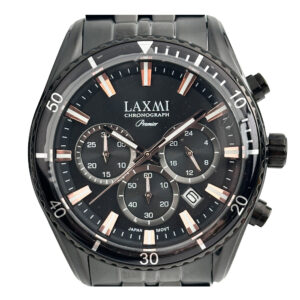 ساعت مردانه لاکسمی مشکی laxmi-8904-2