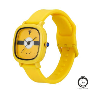 ساعت کودک و نوجوان زرد minion-1417-y