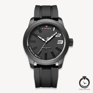 ساعت مردانه نیوی فورس مشکی naviforce-9202-ms-b