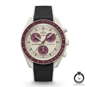 ساعت اسپرت امگا مشکی کرم omegaswatch-so31b102