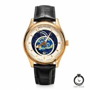 ساعت مردانه پتک فیلیپ مشکی رز patekphilippe-92002-mb-r