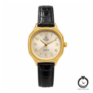 ساعت زنانه رویال مشکی سیلور royal-3015-wb-s