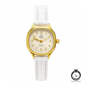 ساعت زنانه رویال سفید سیلور royal-3015-ww-s