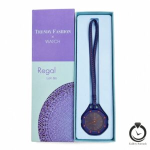ساعت آویز رویال پاپ سرمه ای royalpop-lanba-pandant