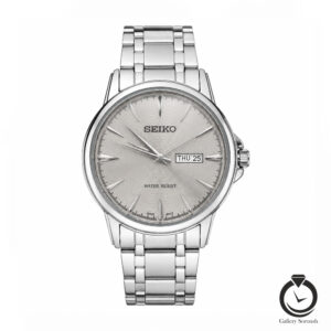 ساعت مردانه سیکو نقره ای خاکستری seiko-336192-ms-gr