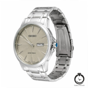 ساعت مردانه سیکو نقره ای خاکستری seiko-336192-ms-gr