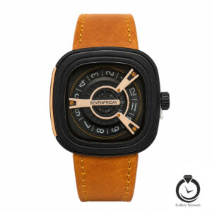 ساعت مردانه سون فرایدی عسلی مشکی sevenfriday-9311-mh-b