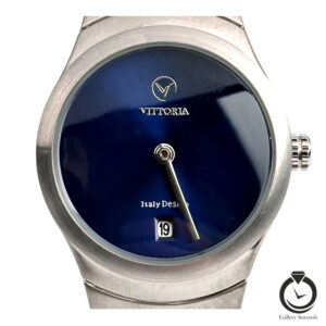 ساعت زنانه ویتوریا نقره ای سرمه ای vittoria-3394-ws-n