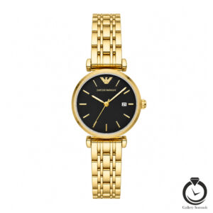 ساعت زنانه امپریو آرمانی طلایی مشکی emporioarmani-5112-wg-b