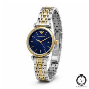 ساعت زنانه آرمانی طلایی نقره ای سرمه یا emporioarmani-5112-wsg-n
